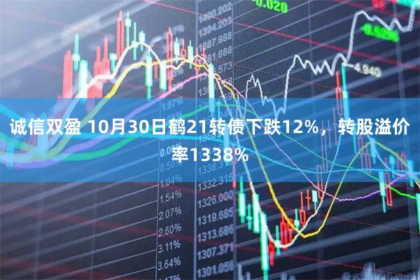 诚信双盈 10月30日鹤21转债下跌12%，转股溢价率1338%